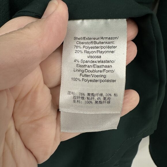 dress shift sheath long sleeve career business green 10 - Picture 2 of 7